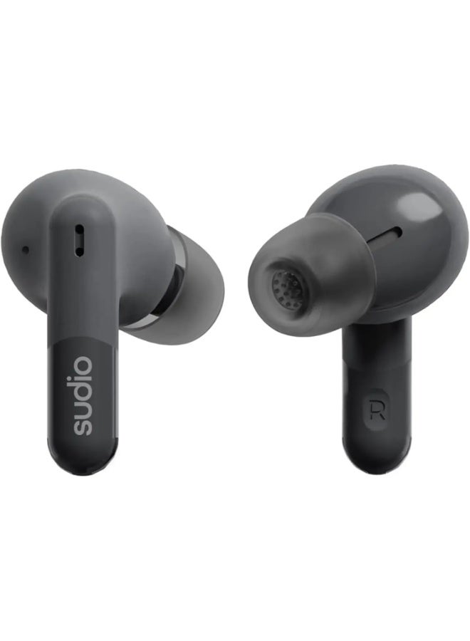 Sudio D1 True Wireless Earbuds Black - Image 1